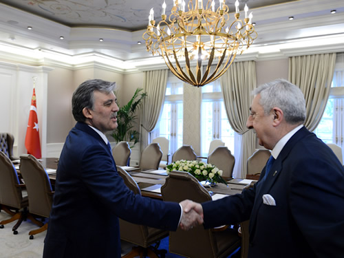 Türkiye-AB Karma İstişare Komitesi Heyeti Çankaya Köşkü'nde